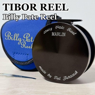 TIBOR BILLY PATE MARLIN SALTWATER FLY REEL FISHING TACKLE BIG GAME FISHING 11CM