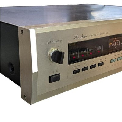 ACCU PHASE T-107 SYNTHESIZER FM STEREO TUNER HI-FI AUDIO COMPONENT TESTED