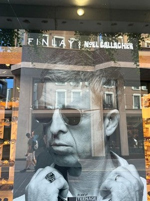 NOEL GALLAGHER X FINLAY COLLABORATION SUNGLASSES OASIS 2025 TOUR UNUSED RARE