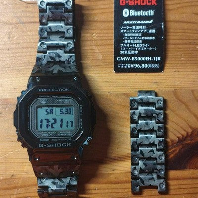 CASIO G-SHOCK GMW-B5000EH-1JR ERIC HAZE 40TH ANNIVERSARY FULL METAL BLACK WATCH