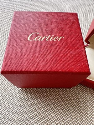 CARTIER MINI LOVE RING K18PG SIZE 8 PINK GOLD W/ BOX USED GOOD CONDITION