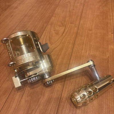 ALLIGATOR BATTLEG 10 GOLD BIG GAME REEL UNUSED FULL SET HIGH PERFORMANCE
