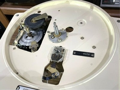 GARRARD 301 TURNTABLE (50HZ) WITH MOUNTING BOLTS AND INSTRUCTION MANUAL