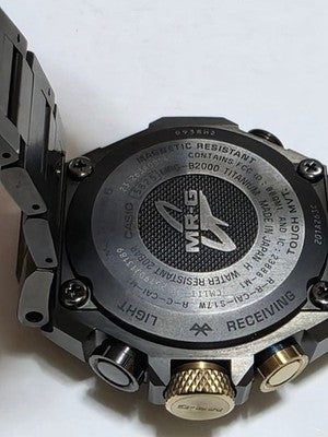 CASIO G-SHOCK MR-G MRG-B2000B-1AJR KACHIIRO TITANIUM SOLAR RADIO WATCH