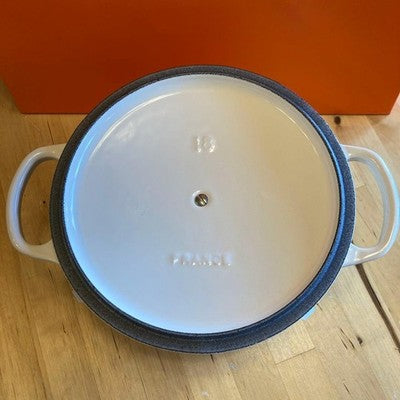 LE CREUSET COCOTTE RONDE 18CM PEACOCK CAST IRON ENAMEL DUTCH OVEN FRANCE