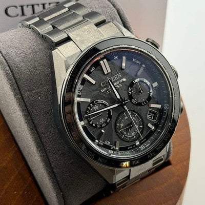 CITIZEN ATTESA HAKUTO CC4067-66E ECO-DRIVE GPS WATCH BOX MANUAL WARRANTY