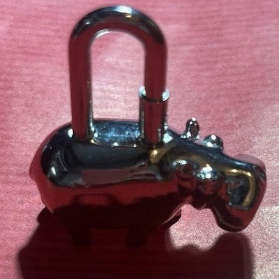 HERMES 2005 ANNEE DES FLEUVES HIPPOPOTAMUS CADENA CHARM CABAS LIMITED RARE