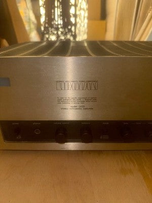 LUXMAN LX33 VACUUM TUBE INTEGRATED AMPLIFIER VINTAGE 1980 TESTED RARE JAPAN