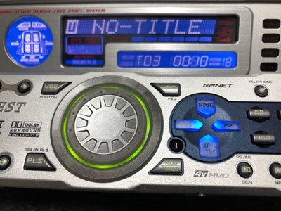 ADDZEST DXZ925 HEAD UNIT 2002 DOLBY PRO LOGIC II TESTED W/ MANUAL AS IS