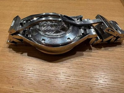 TAG HEUER CARRERA CV2A10 CHRONOGRAPH AUTOMATIC MEN'S STAINLESS STEEL AS IS