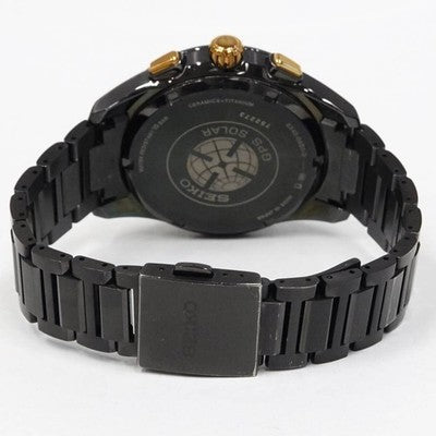 SEIKO SBXB141 ASTRON MEN'S WRISTWATCH GPS SATELLITE RADIO BIG DATE TITANIUM