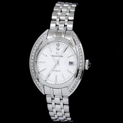 Grand Seiko STGK011 9S27-00D0 Auto Watch Silver Dial 30mm 2P Diamond /w Box