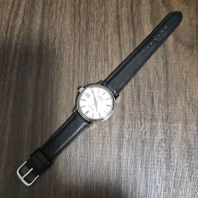 SEIKO AUTOMATIC 6R15-00V0 SARB031 MEN'S WRISTWATCH WHITE DIAL MECHANICAL JAPAN