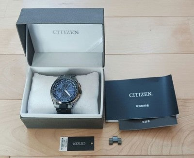 CITIZEN ATTESA AT8044-72L LIMITED EDITION ECO DRIVE RADIO SOLAR WATCH JAPAN