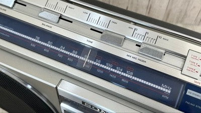 SONY CFS-77 BLUETOOTH RADIO CASSETTE BOOMBOX MAINTAINED TESTED VINTAGE JAPAN