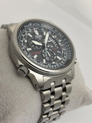CITIZEN PROMASTER SKY RADIO-CONTROLLED SOLAR TITANIUM E600 PMP56-2901 WATCH