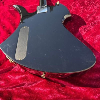 FERNANDES MB-65 MOCKINGBIRD BASS GUITAR MADE IN JAPAN BLACK FULLY SERVICED