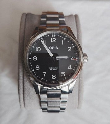 ORIS BIG CROWN PROPILOT BIG DATE AUTOMATIC 01 751 7761 4164 BLACK DIAL 41MM