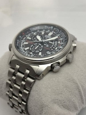 CITIZEN PROMASTER SKY RADIO-CONTROLLED SOLAR TITANIUM E600 PMP56-2901 WATCH