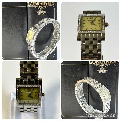 LONGINES DOLCEVITA L5.166.0 DIAMOND BEZEL MOP DIAL 20.8MM SS QUARTZ WATCH