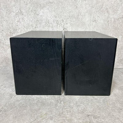 TECHNICS SB-RX30 COAXIAL FLAT SPEAKER SYSTEM PAIR BOOKSHELF HORIZONTAL BLACK