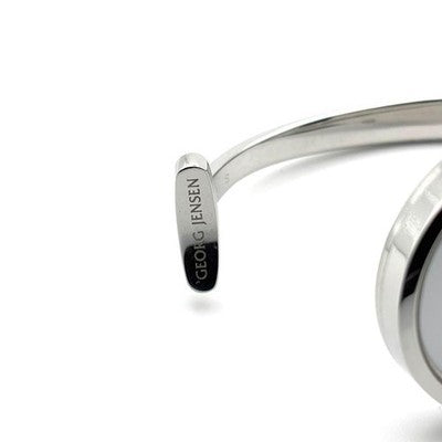 GEORG JENSEN VIVIANNA TORUN MIRROR DIAL WATCH 326 SILVER BANGLE SWISS MADE