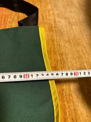 FREIGHT BAGGAGE MESSENGER BAG GREEN YELLOW HANDMADE SAN FRANCISCO RARE