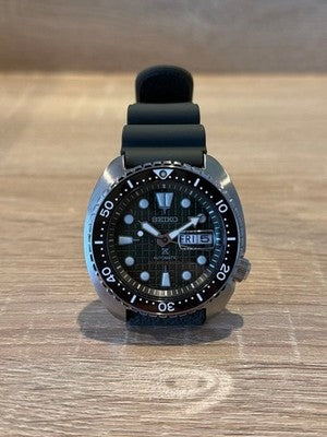 SEIKO PROSPEX KING TURTLE AUTOMATIC DIVER WATCH KHAKI DIAL 45MM 200M MENS JAPAN