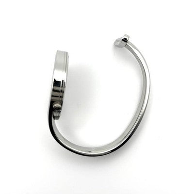 GEORG JENSEN VIVIANNA TORUN MIRROR DIAL WATCH 326 SILVER BANGLE SWISS MADE