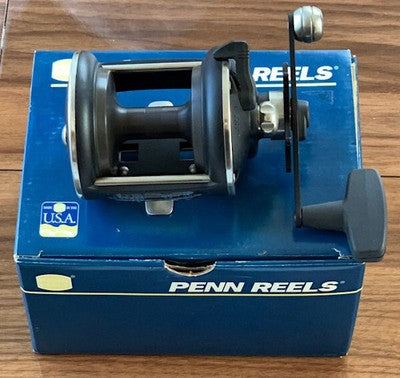 PENN 545GS BAITCAST REEL SALTWATER FISHING STAR DRAG MADE IN USA GRAPHITE