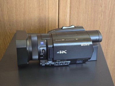 SONY FDR-AX700 4K UHD HANDYCAM VIDEO CAMERA INTL VERSION NO BOX WORKING