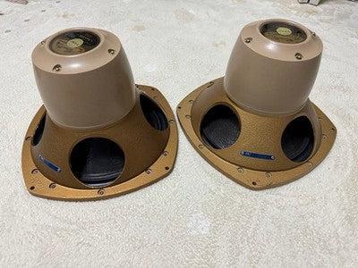 TANNOY HPD/295/8 SPEAKER UNITS PAIR WORKING & TESTED JP