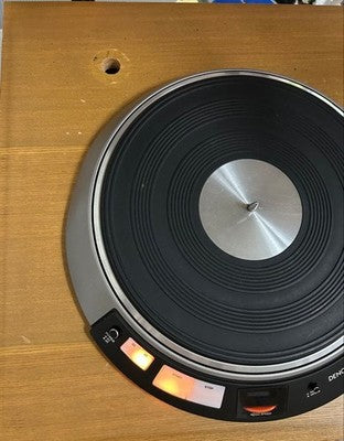 DENON DP-6000 TURNTABLE W/ CASE LID MICRO SEIKI MA-101 MK2 TONEARM JUNK