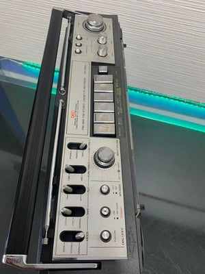 SANYO MR-9600 REFURBISHED VINTAGE BOOMBOX CASSETTE RADIO SHOWA RETRO RARE