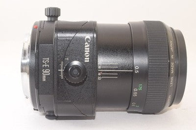 CANON TS-E 90MM F2.8 MEDIUM TELEPHOTO LENS WITH TILT MECHANISM AS IS