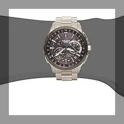 CASIO OCEANUS GPS HYBRID RADIO SOLAR WATCH OCW-G1000DB-1AJF UNUSED W/DLC BEZEL