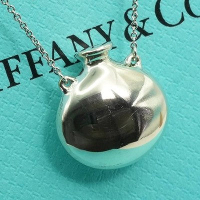 TIFFANY & CO. PERFUME BOTTLE NECKLACE SILVER 925 REFRESHED EXCELLENT+++++