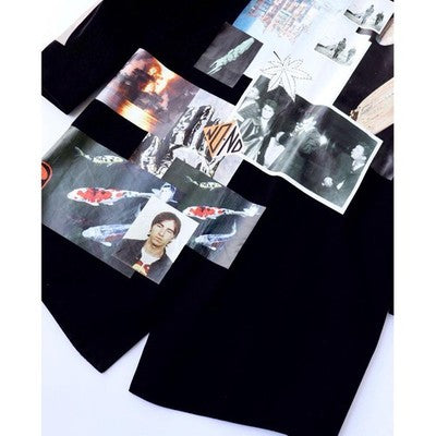 RAF SIMONS 2015SS ARCHIVE BACK PRINT MODS COAT BLACK SIZE 48 ART PARKA JAPAN