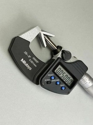 MITUTOYO 314-351 V-TYPE MICROMETER INCH MM PRECISION MEASURING TOOL IMPORTED
