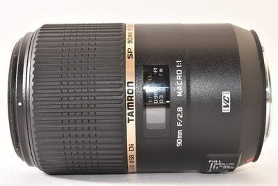 TAMRON SP 90MM F2.8 DI MACRO VC USD F004 FOR CANON FOR PARTS NOT WORKING