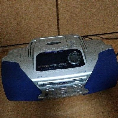 SHARP MD-F200 MD/CD SYSTEM MD STUDIO CASSETTE FM AM BLUE AC100V 50/60HZ 44W