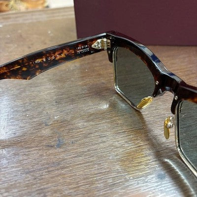 JACQUES MARIE MAGE BUGSY SUNGLASSES BEAU TURQUOISE LIMITED 450 SET JAPAN