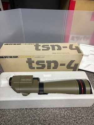 KOWA PROMINAR TSN-4 FIELD SCOPE WITH 20-60X ZOOM EYEPIECE 77MM LENS RARE