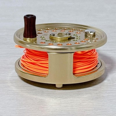 J.S.FOSTER ISLANDER FLY REEL S821 BIG GAME FISHING ALUMINUM TACKLE PREMIUM MODEL
