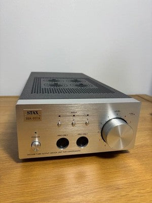 STAX SRM-007TA TUBE HEADPHONE AMPLIFIER DRIVER UNIT XLR RCA INPUT JAPAN