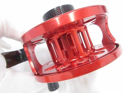 WELLSTONE TSR SPEY S FLY REEL FRESHWATER FISHING RED EXCELLENT+++++
