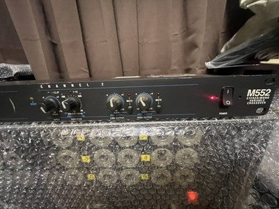 JBL M552 ELECTRONIC CROSSOVER 2WAY 3WAY CHANNEL DIVIDER TESTED RACK PROCESSOR