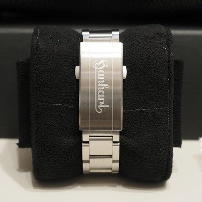 HANHART PREVENTOR HD12 AUTOMATIC BLACK DIAL 39MM MEN'S WATCH GERMANY BOXED