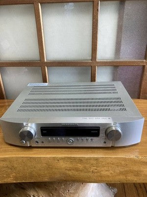 MARANTZ NR1501 AV SURROUND RECEIVER HDMI SILVER FOR PARTS OR NOT WORKING