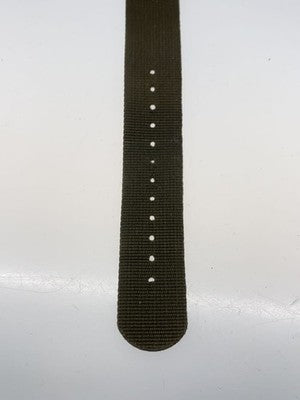 GLYCINE COMBAT 3860 SWISS MEN'S WATCH PINK DIAL NYLON STRAP DATE SMALL SECOND